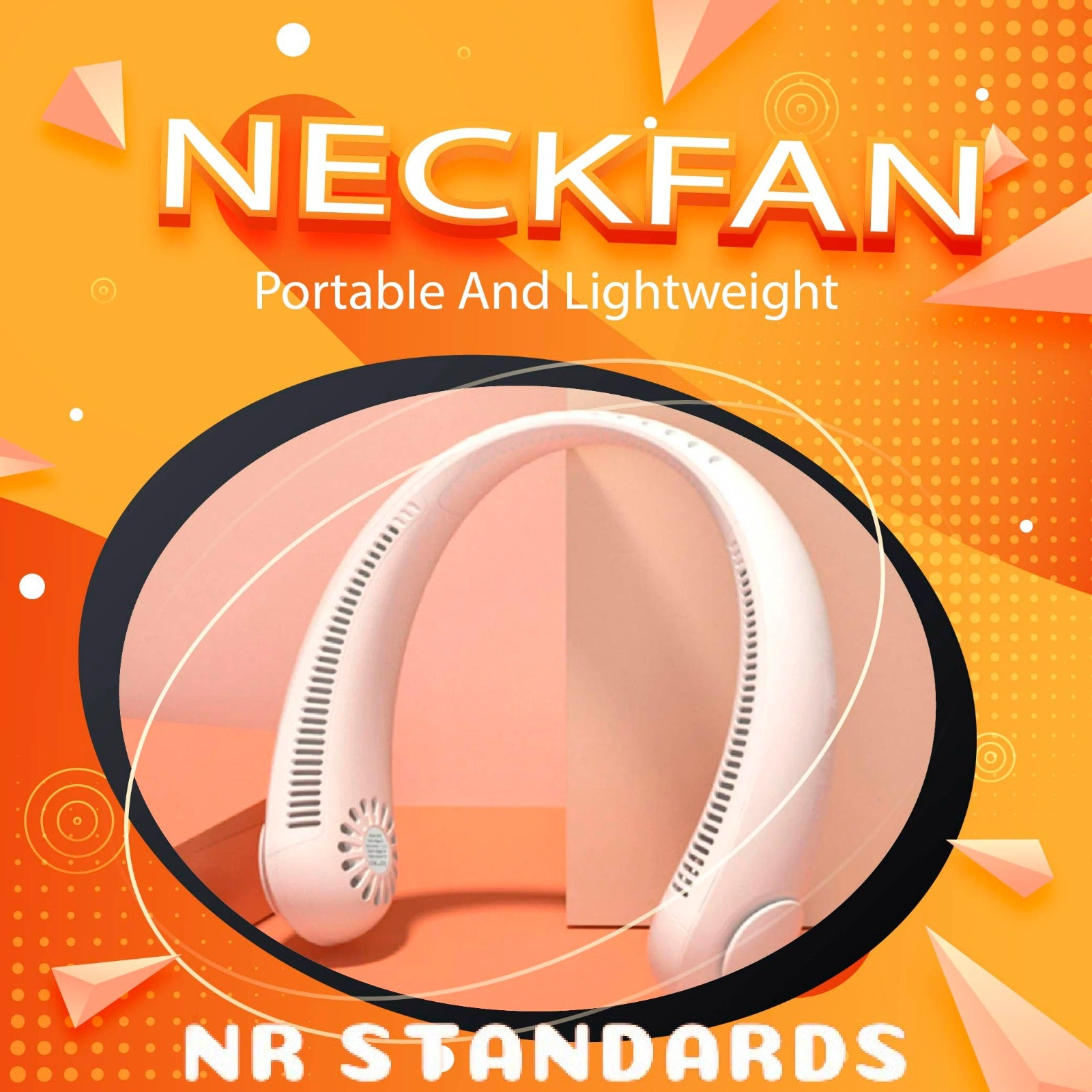 Rechargeable Neck Fan | Summer Sale Upto 50%OFF 🎁